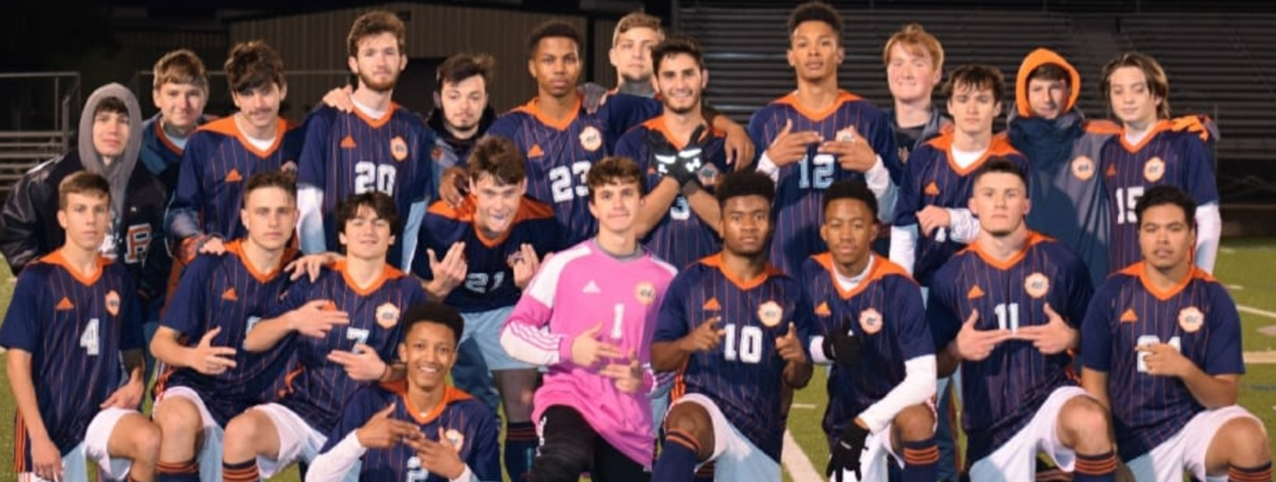 BCHS Boys Soccer Team victory over Caddo Magnet (1-0)