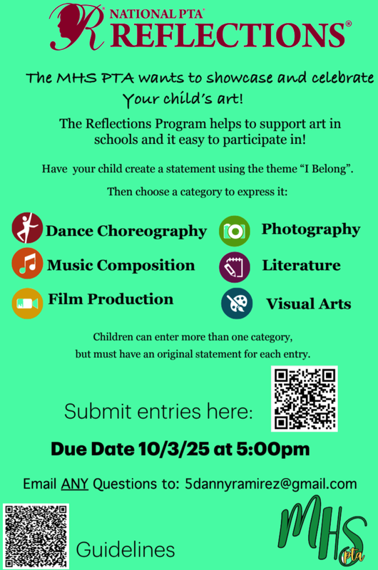Annual PTA Reflections Art Program Featured Photo