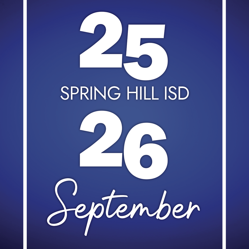 A look back at Spring Hill ISD in September!