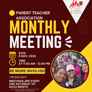 Monthly Meeting Flyer