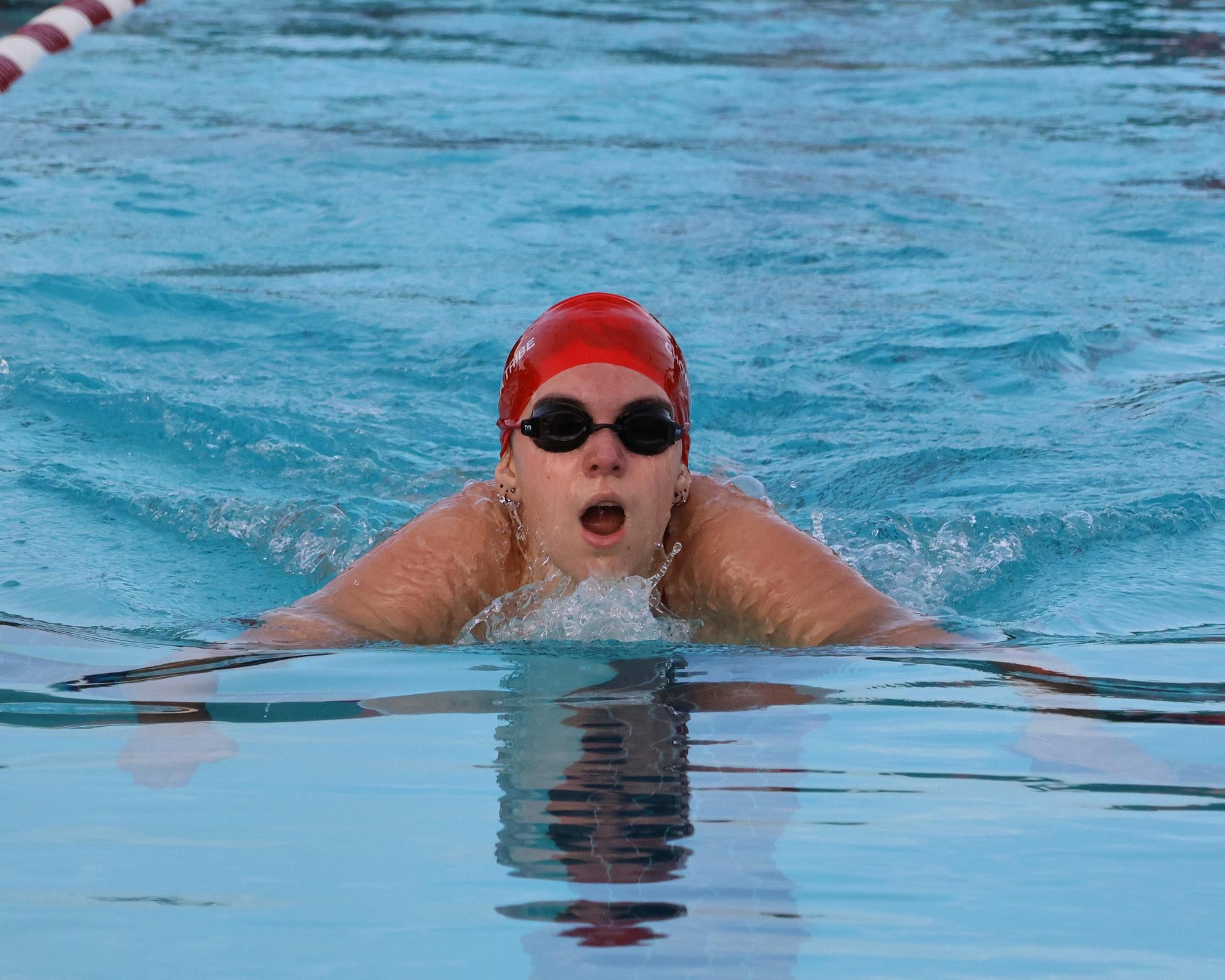 Katie Rodriguez swimming