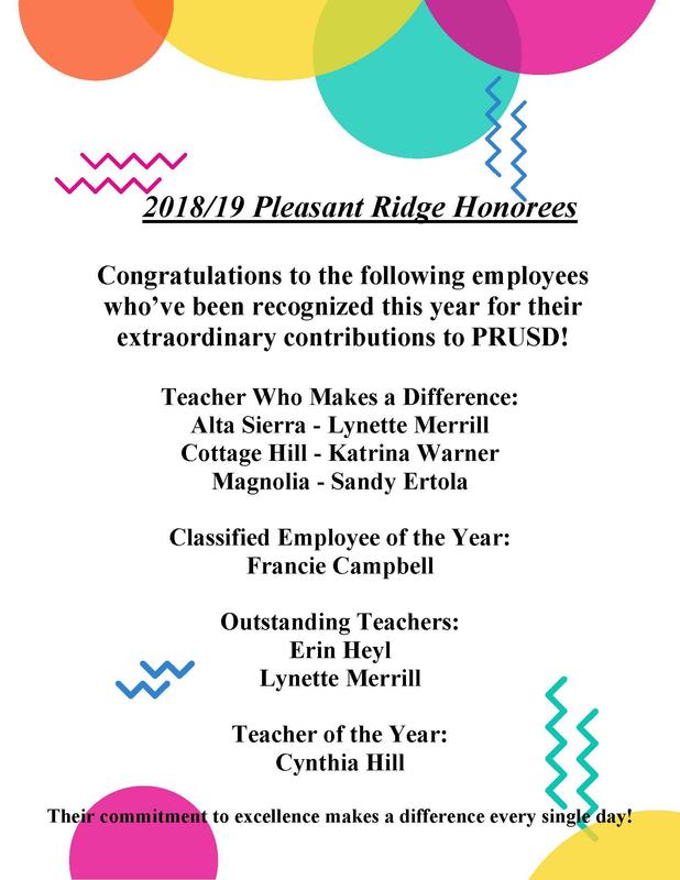 2018-19 Honorees