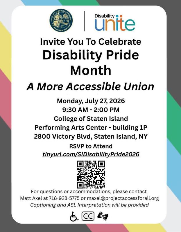 Disability Pride Month