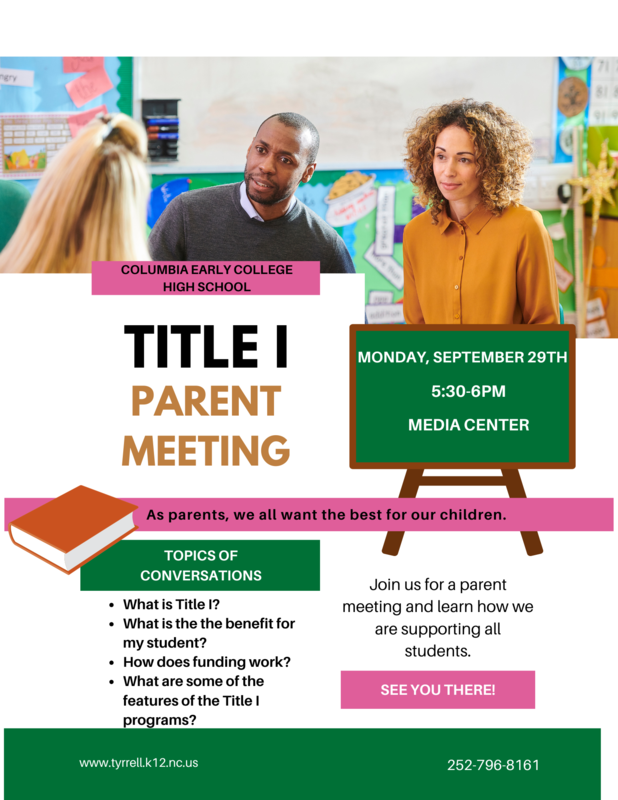 CMS Title I Parent Night