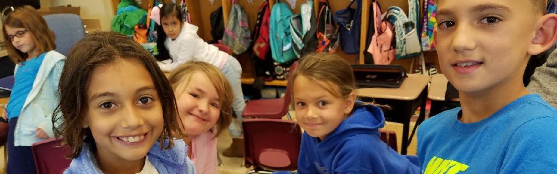 Students smiling picture