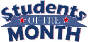 October Student of the Month Award Winners