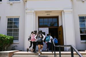 entering school