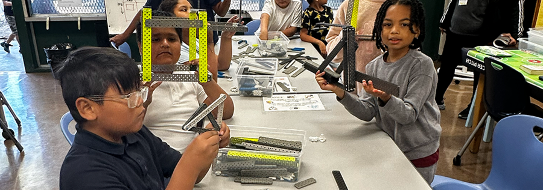 Younger Students Engineering Structures