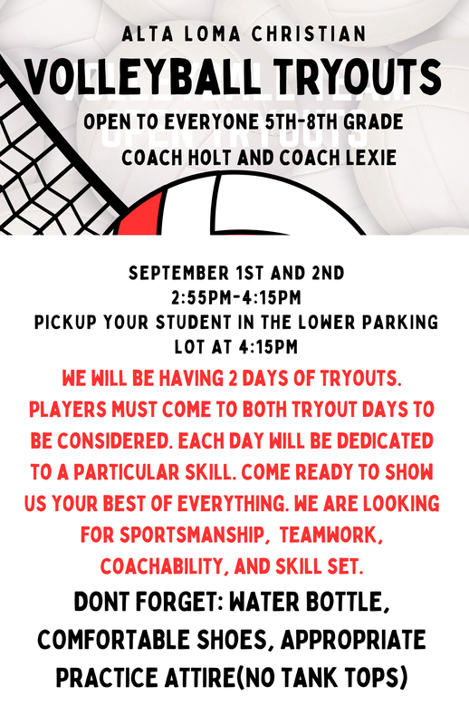 Volleyball tryouts