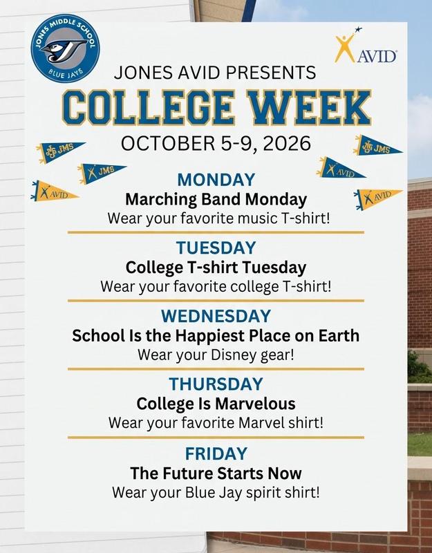 College week flyer