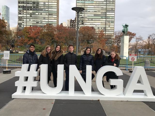 WHHS Scholars at the UNWHHS Scholars at the UN