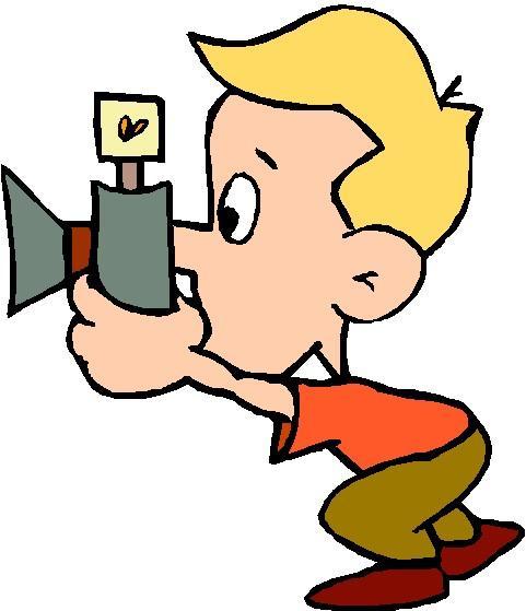 clip art of photographer