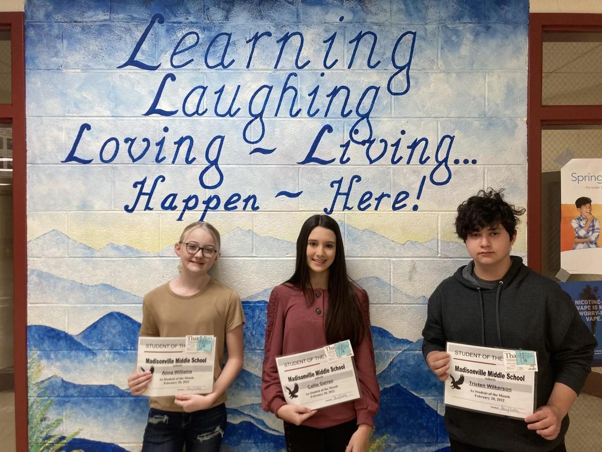 February Students of the Month