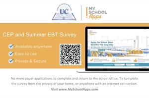 School Lunch Application Card