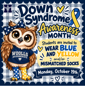 Down Syndrome Awareness Spirit Day October 19th