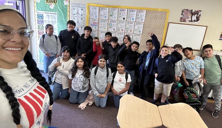 Ms. OV's 4th grade class