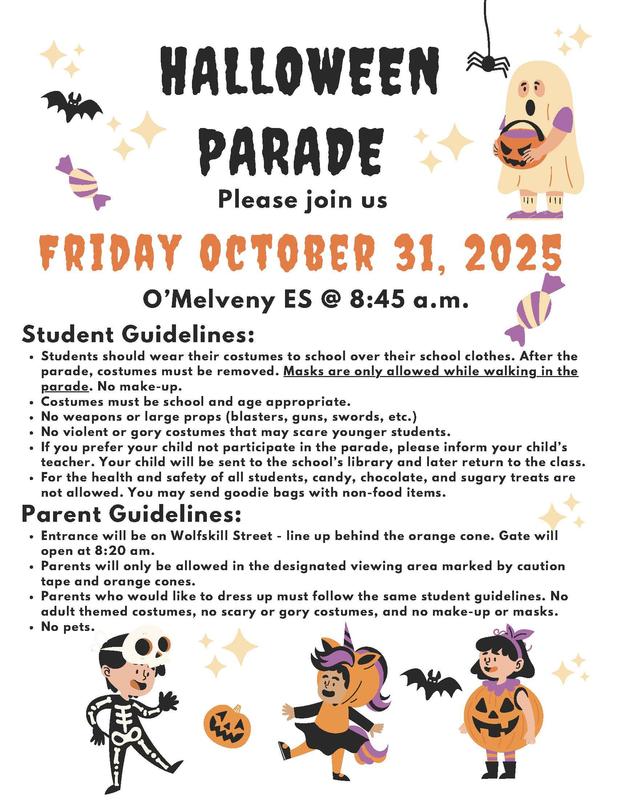 Halloween Parade Guidelines English