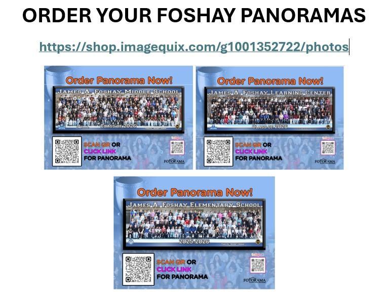ORDER YOUR FOSHAY PANORAMAS Featured Photo