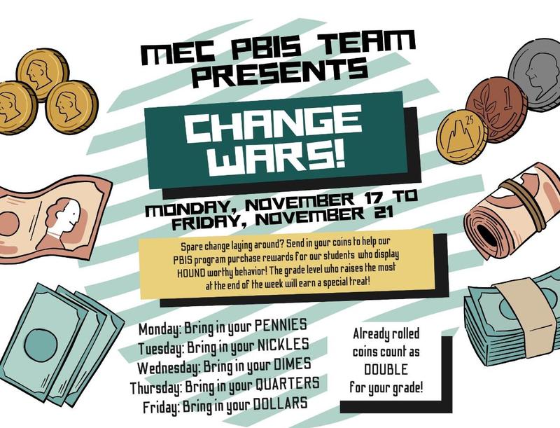 MEC PBIS Change Wars Fundraiser