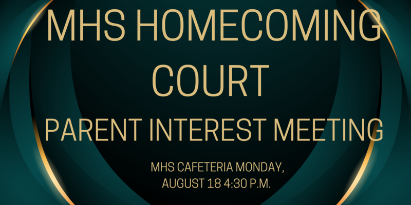 Homecoming 2025, Court Interest Info.