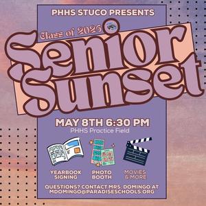 senior sunset information