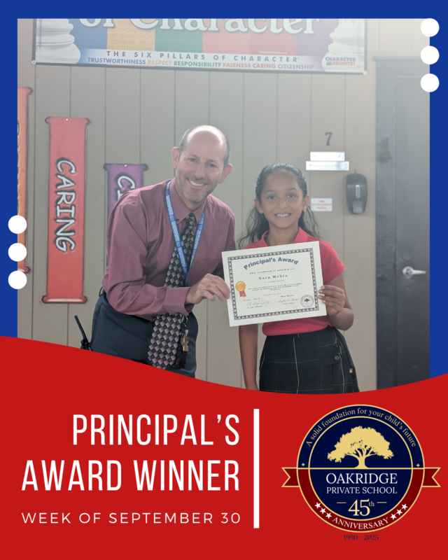 nara sept principal award