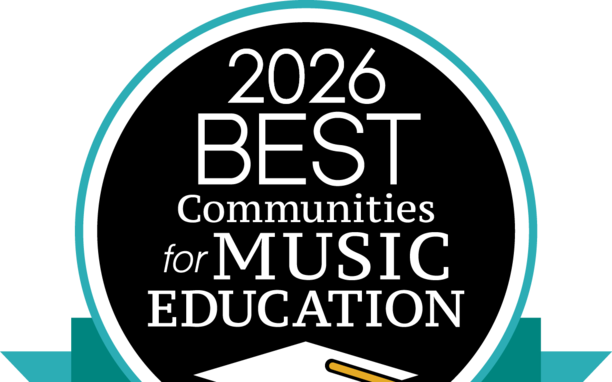 2026 Best Communities for Music Education award logo