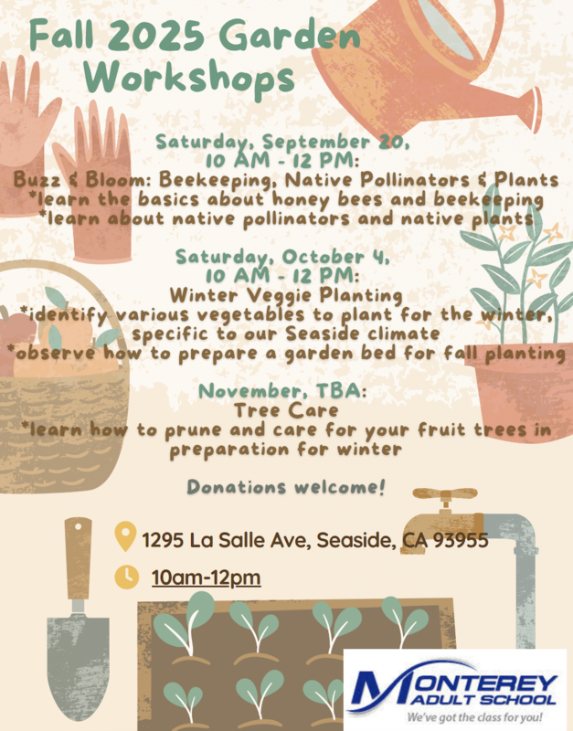 garden flyer in english