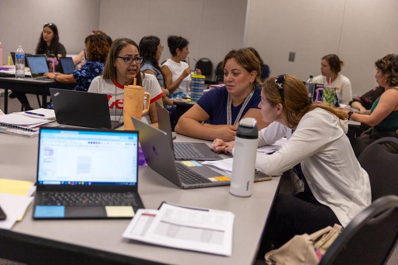 TK Teachers Collaborate with Purpose to Launch a Strong Start to the Year