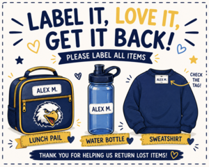 Label It, Love It, Get It Back!