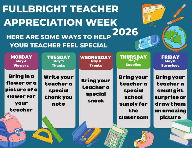 Fullbright Teacher Appreciation Week 2026 Featured Photo