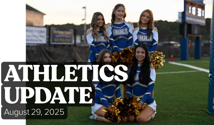 cheerleaders posing