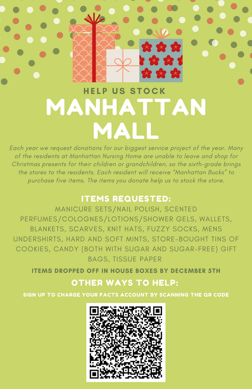 December Service Project: Manhattan Mall Featured Photo