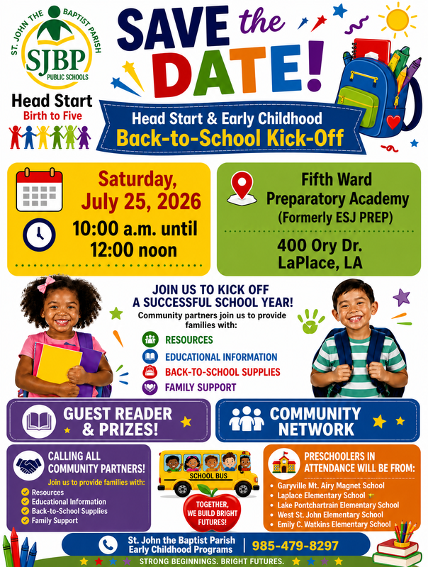 Early Childhood Kick Off Event