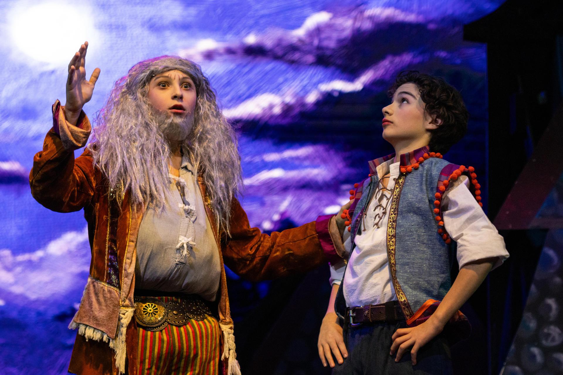 A scene from Something Rotten, Jr.