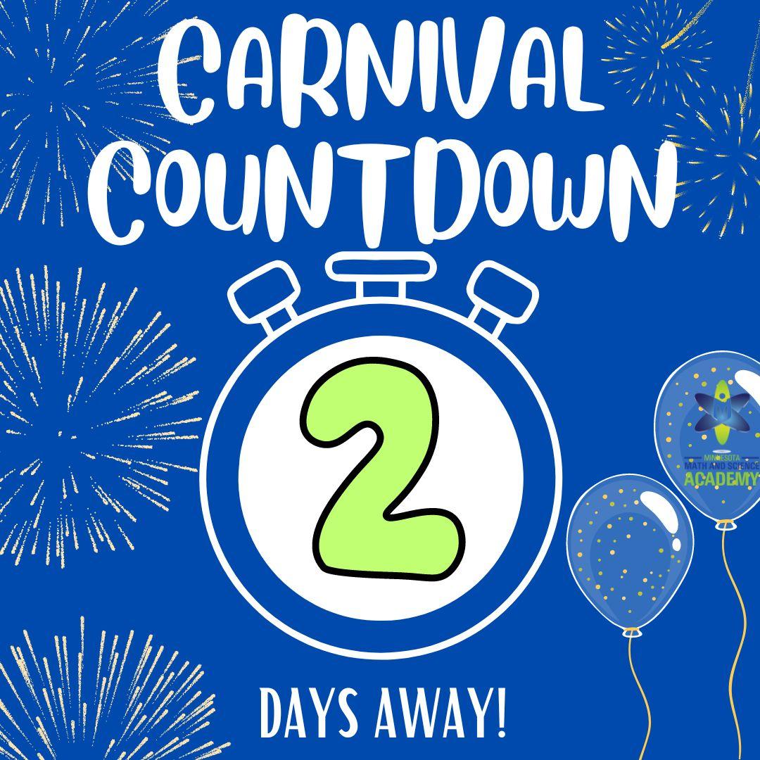 TWO DAYS AWAY From Our 4th Annual Carnival & Resource Fair
