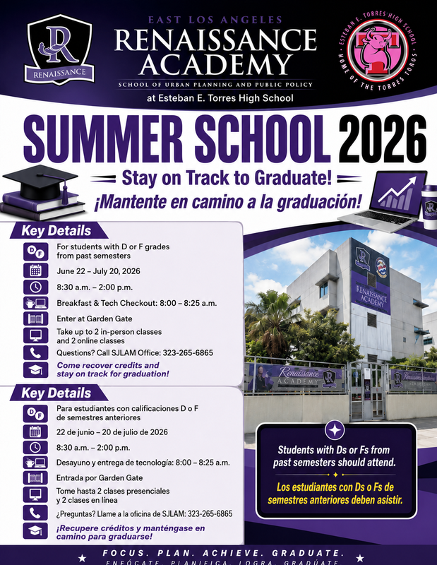 Summer School June 22-July 20