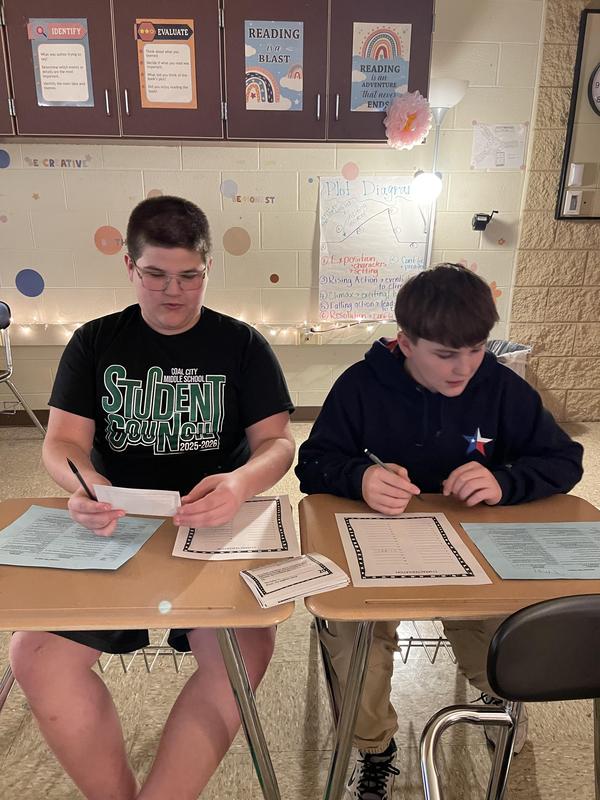 Students master the art of reading between the lines