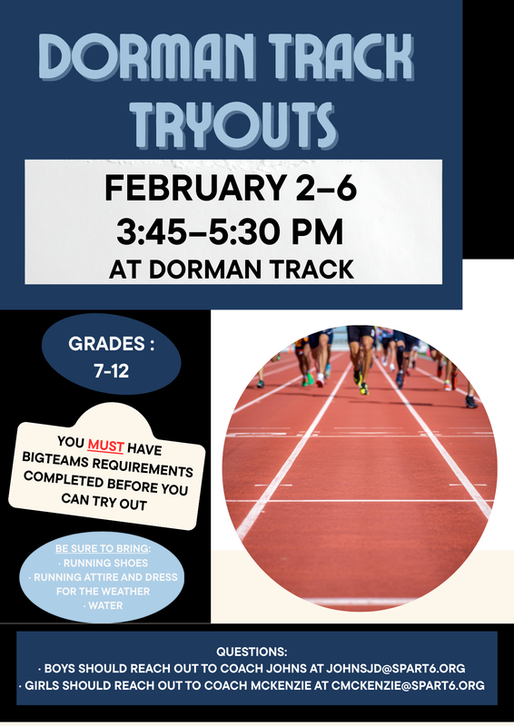 Dorman Track Tryouts Featured Photo