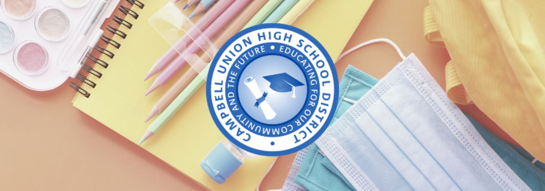 masks and school supplies