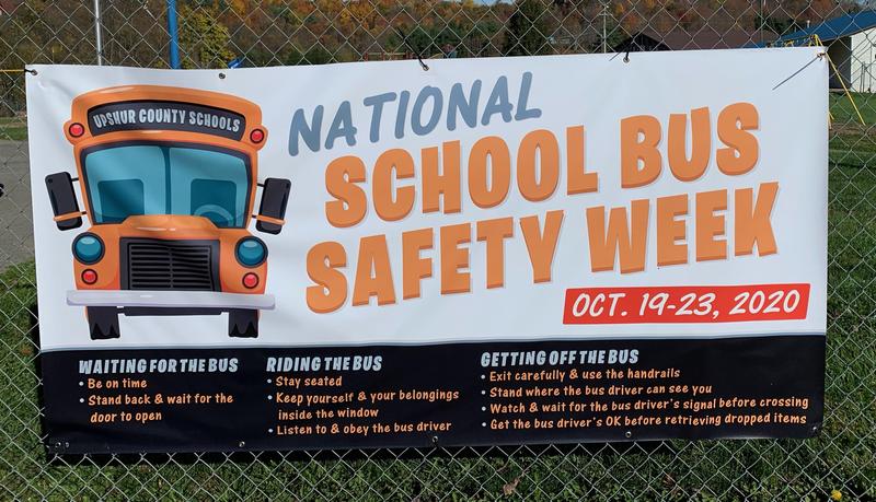 School Bus Safety Banner
