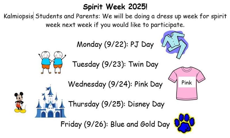 dress up days