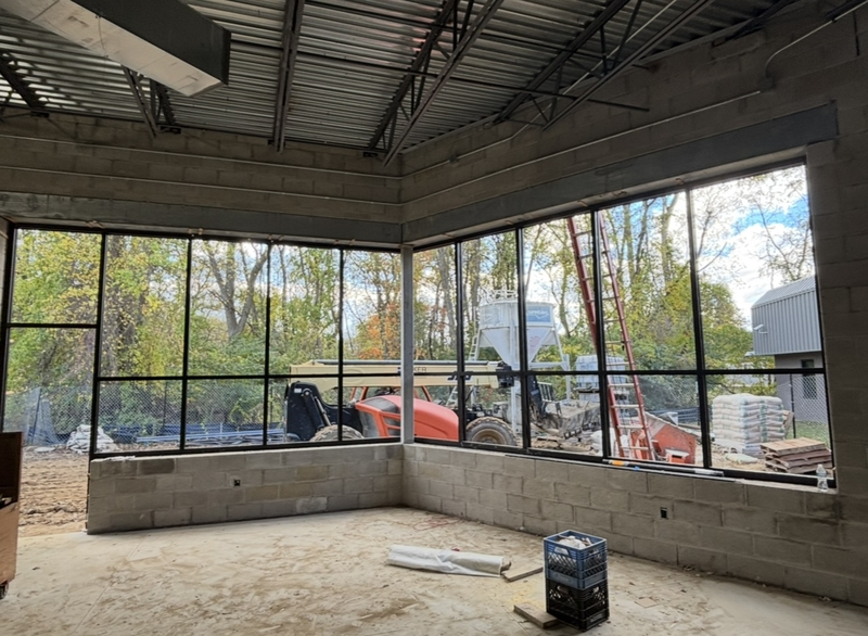 Inside new STEAM addition at Meads Mill Middle School