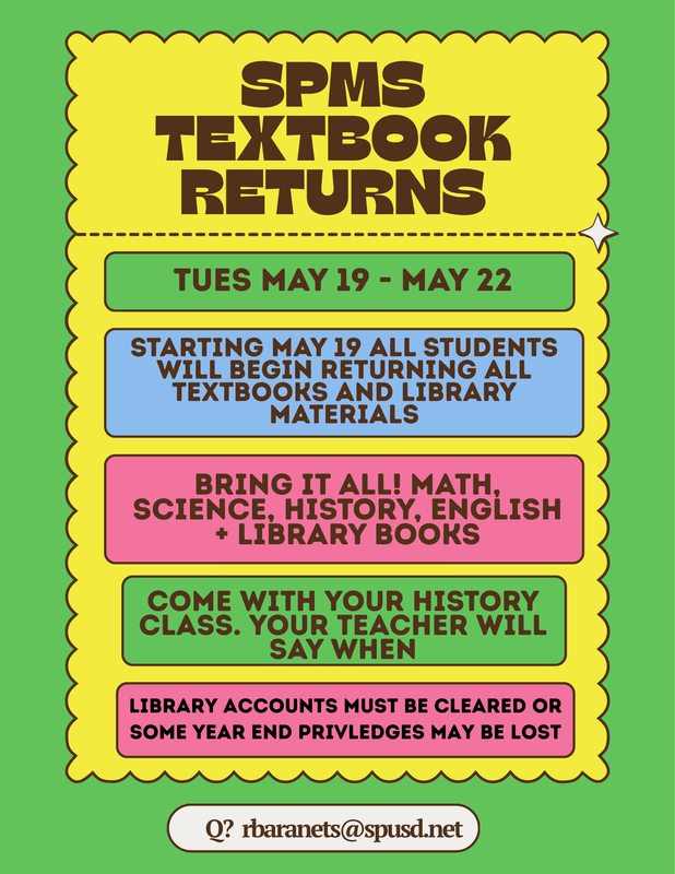 SPMS Textbook Returns Featured Photo