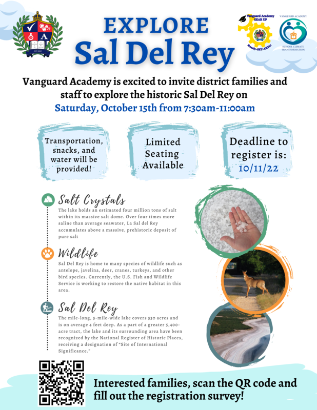 Registration Update for Sal Del Rey Event on October 15th Featured Photo