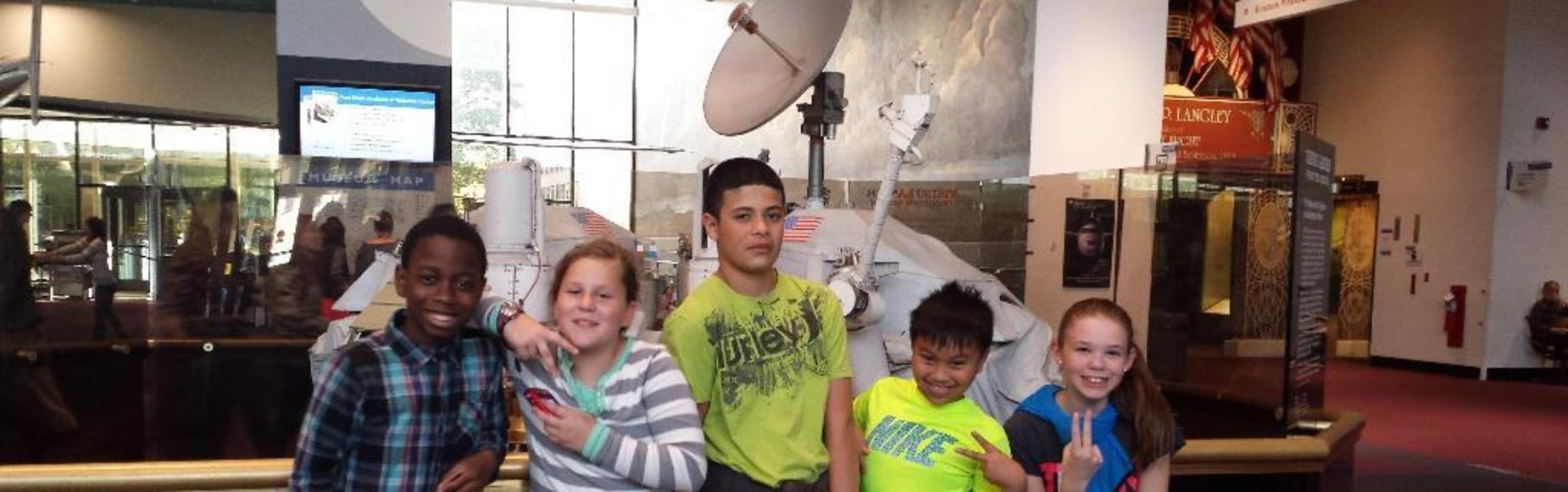 Students in Museum Picture