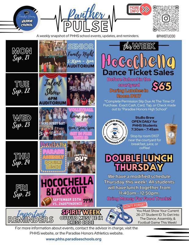 Panther Pulse Newsletter