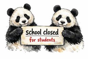 School closed for students panda.jpg