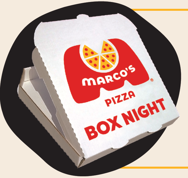 Marcp's pizza box night box