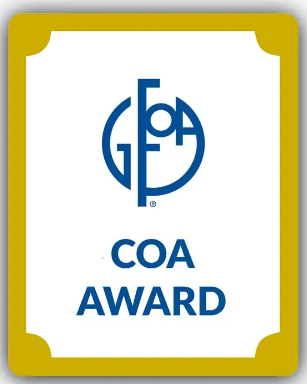 GFOA COA Award graphic